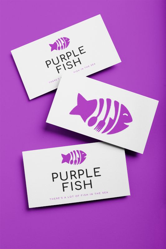 Mockup Of Three Business Cards On A Solid Color Surface 21900 5